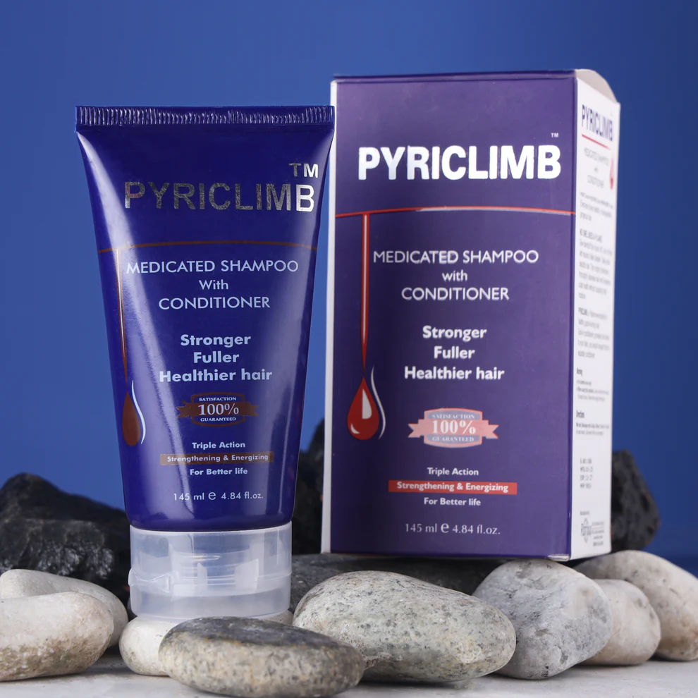 Pyriclimb Medicated Shampoo with Conditioner – Anti-Dandruff & Scalp Care Formula