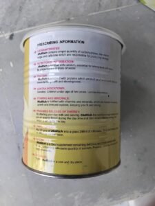 MalRich Balanced Diet Supplement Nutritional Information and Ingredients