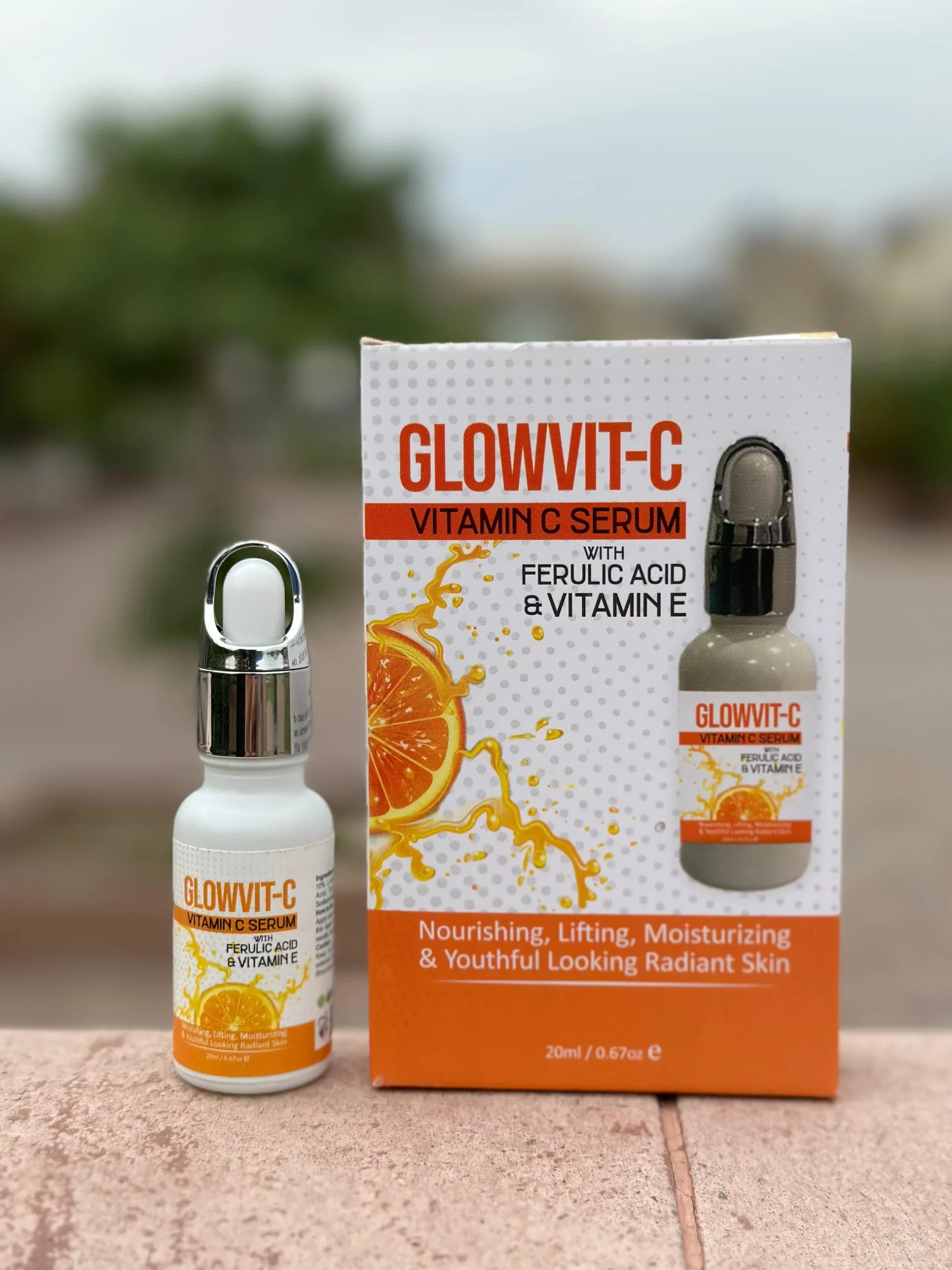 Glowvit-C Serum with Ferulic Acid – Brightening & Anti-Pigmentation Formula