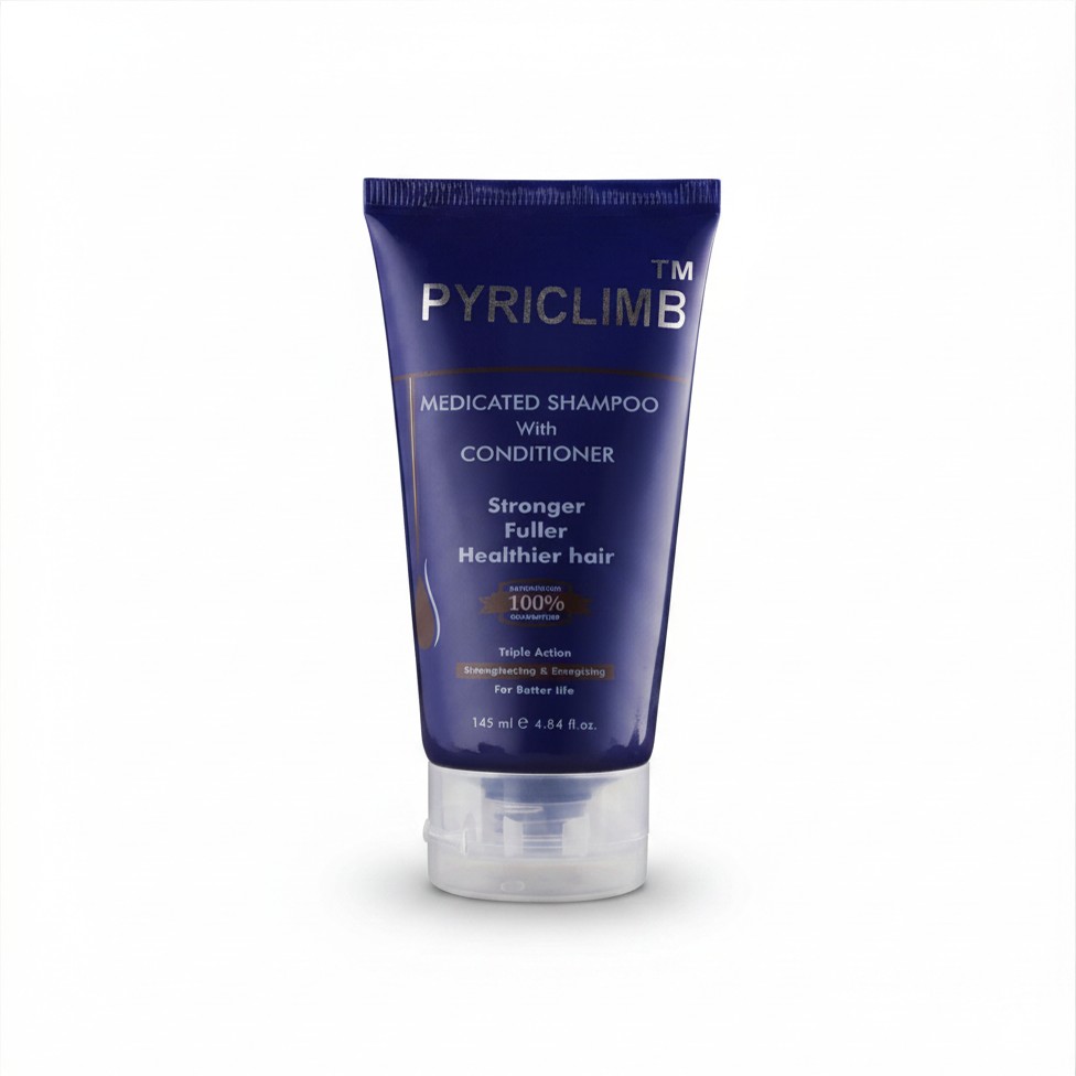 Pyriclimb Medicated Shampoo with Conditioner – Anti-Dandruff & Scalp Care Formula